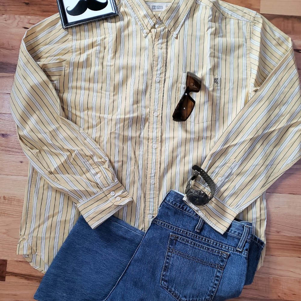 Industrial Exchange Men's Long Sleeve Shirt XXL